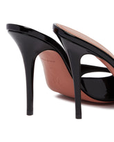 Black Elodie 105 Patent Mules | PDP | Antonia