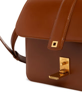 Brown Blake Leather Shoulder Bag | PDP | Antonia