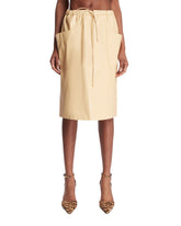 Beige Leather Skirt - SALE MEN | PLP | Antonia