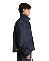 Levi's x Sacai Blouson Reversibile Blu | PDP | Antonia