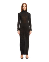Black Draped Dress - new arrivals women's clothing | PLP | dAgency