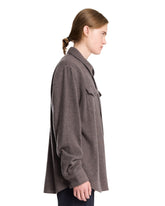 Gray Cashmere Shirt | PDP | Antonia