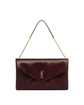Pochette Envelope Cassandre XXL Burgundy - Saint laurent donna | PLP | Antonia