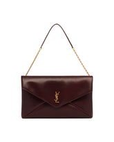 Pochette Envelope Cassandre XXL Burgundy | PDP | Antonia