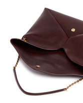 Pochette Envelope Cassandre XXL Burgundy | PDP | Antonia