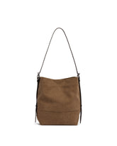 Brown Belted Canvas Bag - LEMAIRE WOMEN | PLP | Antonia