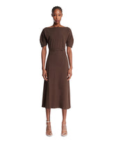 Brown Off-Shoulder Dress | PDP | Antonia