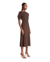 Brown Off-Shoulder Dress | PDP | Antonia