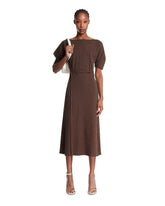 Brown Off-Shoulder Dress | PDP | Antonia