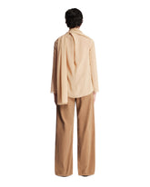 Camicia In Seta Beige | PDP | Antonia