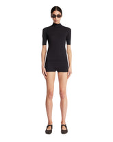 NikeSKIMS Black Mock Neck Top | PDP | Antonia