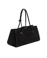 Black Leather Le Teckel Tote Bag | PDP | Antonia