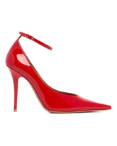 Red Anok Patent Leather Pumps | PDP | Antonia