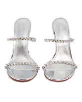 Gigi Sandals with Silver Crystals | PDP | Antonia