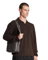 Gray Medium Pebble Messenger Bag - LOEWE | PLP | Antonia