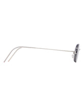 Silver Air Rim Titanium 8223 Sunglasses | PDP | Antonia