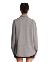 Gray Slade Denim Shirt | PDP | Antonia