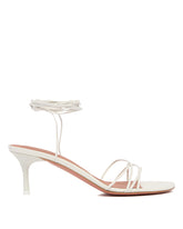 White Lace Up Lori Sandals - Women's pumps | PLP | Antonia