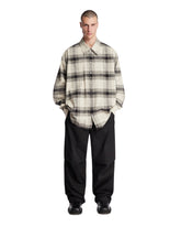 Camicia A Quadri Beige | PDP | Antonia