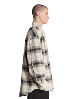 Beige Check Shirt | PDP | Antonia