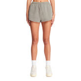 Gray Cotton Shorts - ENTIRE STUDIOS | PLP | dAgency