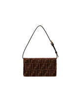 Borsa Wallet On Chain Baguette Marrone | PDP | Antonia