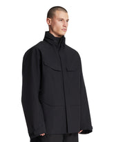 Field Jacket Impermeabile Nera | PDP | Antonia