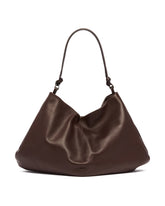 Samia Bag In Brown Leather - the row women | PLP | dAgency