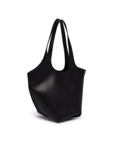 Black La Scoop Medium Tote Bag | PDP | Antonia