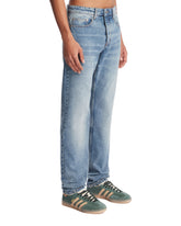 Blue Straight-Fit Jeans | PDP | Antonia