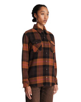 Brown Tartan Shirt | PDP | Antonia