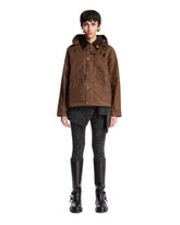 Levi's x Barbour Brown Spey Waxed Jacket - LEVI'S WOMEN | PLP | Antonia