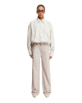 White Cotton Shirt - Women's jumpsuits | PLP | dAgency