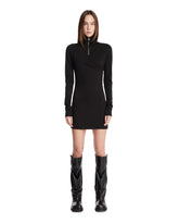 Black Mini Dress with Zip - Women's dresses | PLP | Antonia