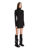 Black Mini Dress with Zip | PDP | Antonia