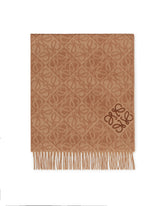 Brown Anagram Scarf - Loewe men | PLP | Antonia
