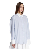 Blue Diana Striped Shirt | PDP | Antonia