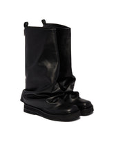 Black Robin Combat Boots - the attico women | PLP | dAgency