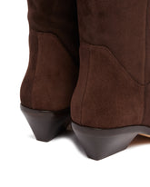 Brown Suede Cowboy Boots | PDP | Antonia