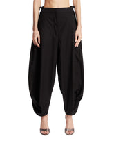 Black Cotton and Silk Balloon Pants - LOEWE | PLP | Antonia
