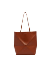 Brown Medium Puzzle Fold Tote Bag - LOEWE | PLP | Antonia