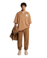 Brown Wool-Blend Trousers | PDP | Antonia