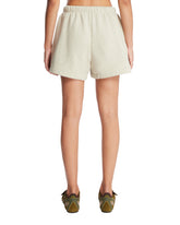 Light Beige Cotton Shorts | PDP | Antonia