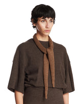 Sciarpa Awn In Lana Marrone - STUDIO NICHOLSON DONNA | PLP | Antonia