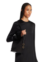 Black Small Suede Bucket Bag - Women's bucket bags | PLP | Antonia