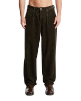 Levi's x Barbour Green 578 Pleated Corduroy Pants - LEVI'S MEN | PLP | Antonia