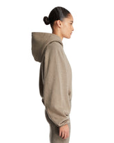 Beige Cotton Hoodie | PDP | Antonia