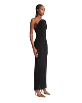 Black Sculpture Jersey Dress | PDP | Antonia