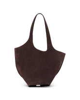 Brown La Scoop Medium Tote Bag | PDP | Antonia