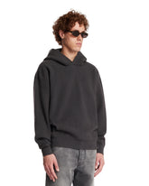 Gray Cashmere Hooded Sweater | PDP | Antonia